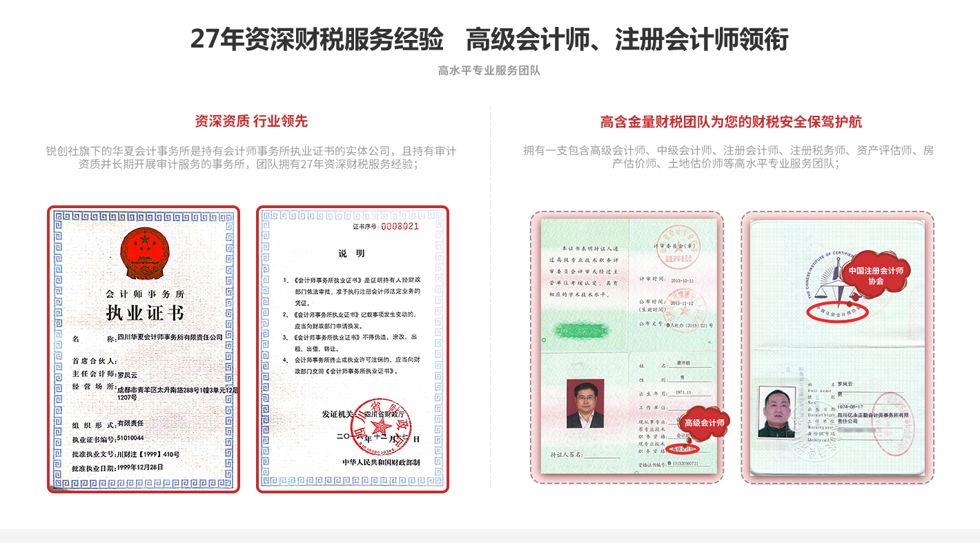 專業(yè)會計師團隊