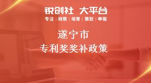 遂寧市專利獎相關(guān)配套獎補政策